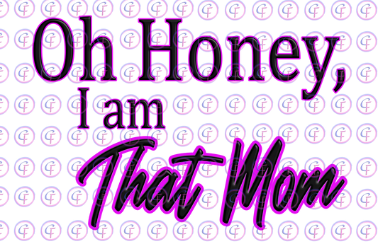 That Mom PNG Design
